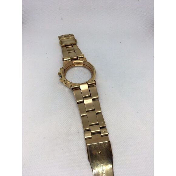 Michael Kors Watch Strap Band 25mm Bracelet w. Case Attached No Connection- H149 - Picture 4 of 4